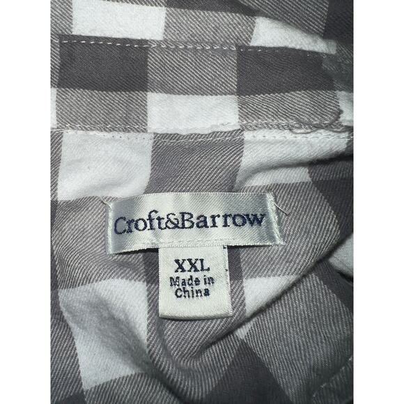 Croft & Barrow women’s grey flannel - Picture 8 of 8